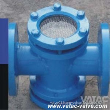 Bolted Bonnet Cast Steel Wcb/Lcb/Wc6/CF8/CF8m Sight Glass with Flange Connection